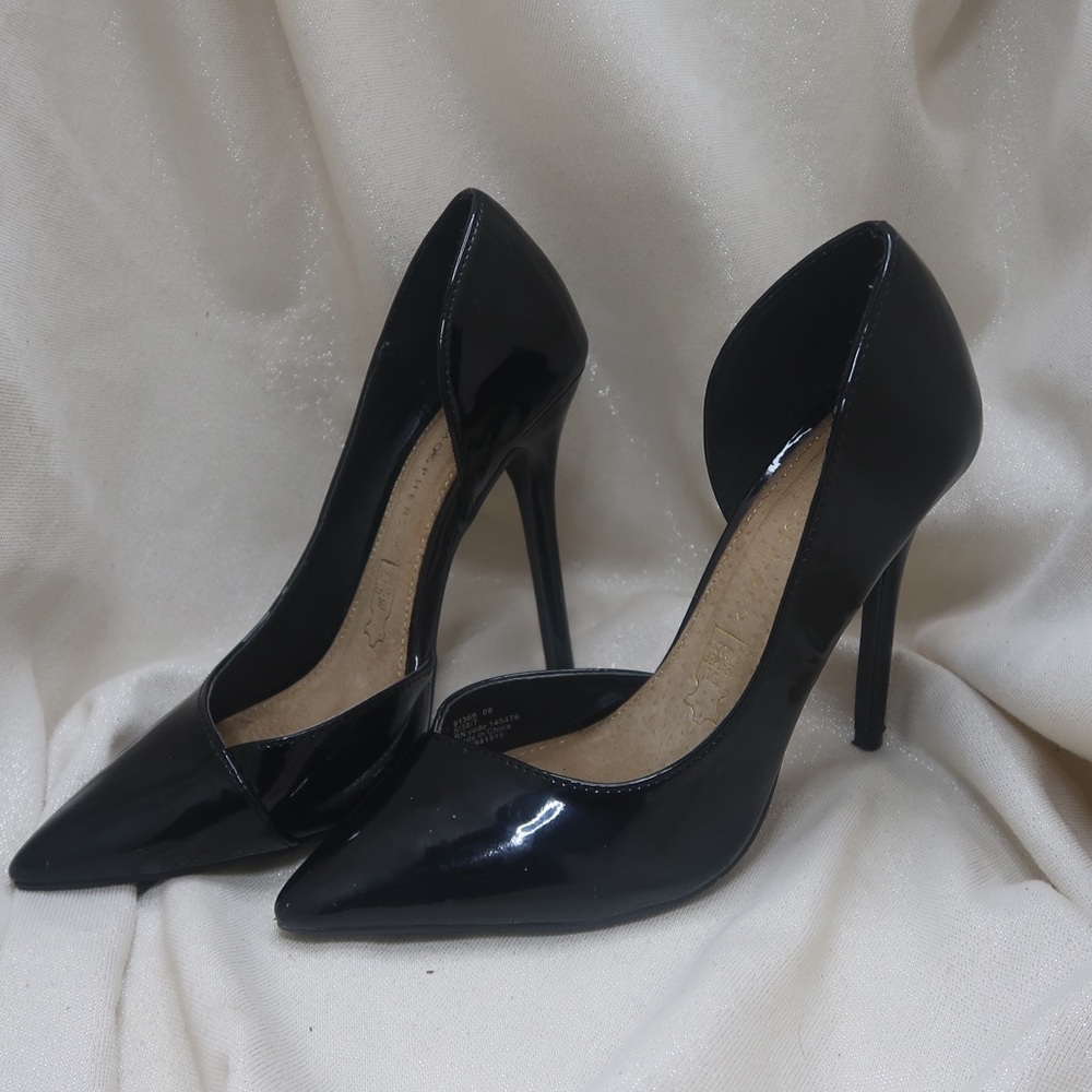 Atmosphere Black Patent Leather Shoes | 7.5